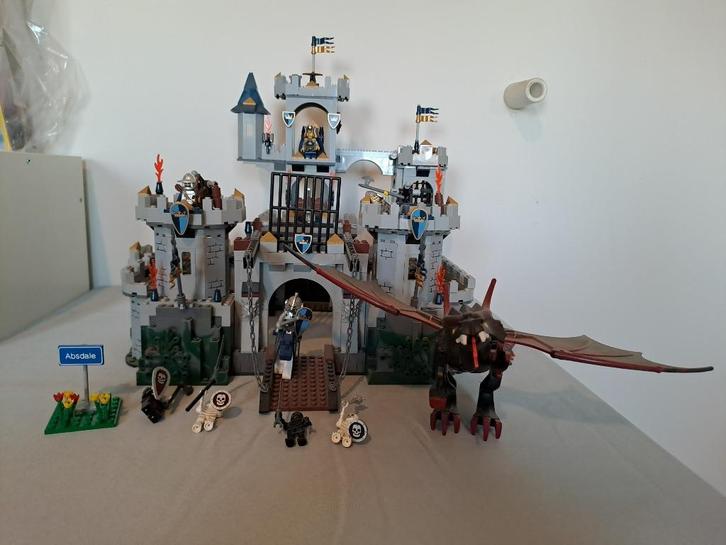 Lego 7094 Castle Belegering van het koningskasteel, Kinderen en Baby's, Speelgoed | Duplo en Lego, Gebruikt, Lego, Complete set