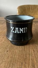 Zwart emaille. Zand zeep soda, Antiek en Kunst, Ophalen