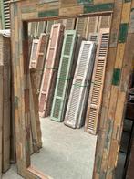 Vintage louvre luiken, Gebruikt, Minder dan 80 cm, Binnendeur, Ophalen of Verzenden