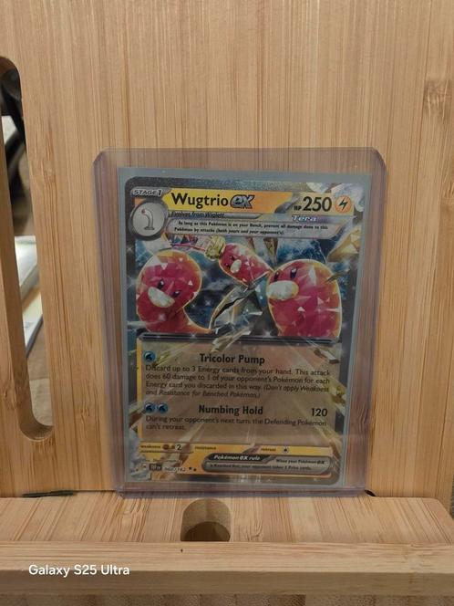 Wugtrio EX Temporal Forces 060/162, Hobby en Vrije tijd, Verzamelkaartspellen | Pokémon, Zo goed als nieuw, Losse kaart, Ophalen of Verzenden