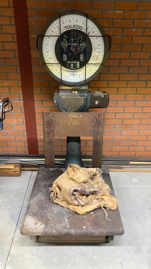 Oude Mettler Toledo Industriële Weegschaal –Retro/decoratief, Witgoed en Apparatuur, Weegschalen, Gebruikt, Analoog, Overige typen