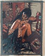 Zeefdruk Nico Vrielink, Antiek en Kunst, Kunst | Litho's en Zeefdrukken, Verzenden