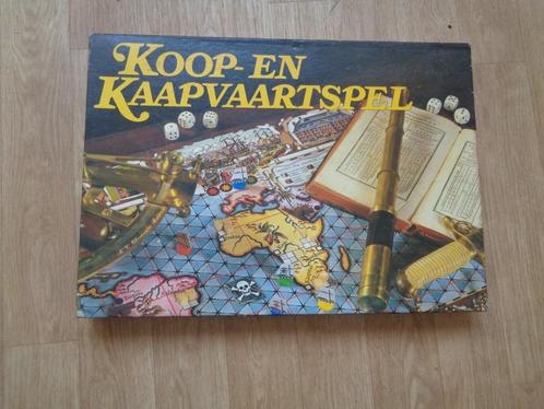 te koop aangeboden koop en kaapvaartspel, Hobby en Vrije tijd, Gezelschapsspellen | Bordspellen, Gebruikt, Drie of vier spelers