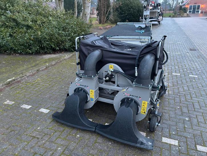 Bladzuiger Jansen LS8700H, hydraulisch, euro aansluiting, Tuin en Terras, Bladblazers, Zo goed als nieuw, Accu, Ophalen