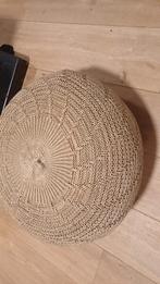 Gehaakte poef, Minder dan 50 cm, Rond, Minder dan 50 cm, Ophalen of Verzenden
