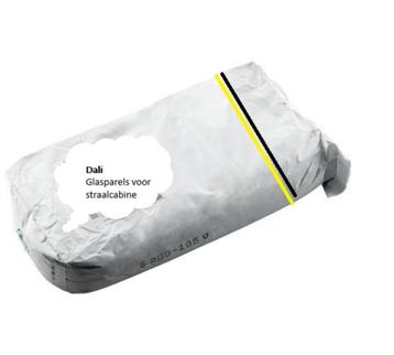 Straalgrit Glasparels voor o.a. straalcabine gebruik, 25 kg beschikbaar voor biedingen