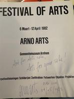 Festival of Arts. Arno Arts. Gesgigneerd !!, Ophalen of Verzenden, Gelezen