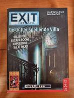 EXIT - De Onheilspellende Villa, Een of twee spelers, Ophalen of Verzenden, Zo goed als nieuw, 999  Games