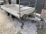 Hapert Plateauwagen aanhanger aanhangwagen tandemasser, Gebruikt