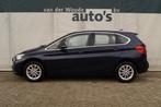 Bmw 2-Serie 216d Active High Executive -LEER-LED-NAVI-ECC-, Auto's, Voorwielaandrijving, Gebruikt, Blauw, 136 €/maand