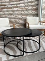 Salontafel metaal, Ophalen, 50 tot 100 cm, Zo goed als nieuw, Metaal