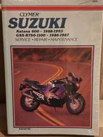 SUZUKI KATANA 600 GSX R750 R1100 Clymer werkplaatshandboek, Ophalen of Verzenden, Suzuki