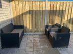 Tuinset inclusief kussens, Tuin en Terras, Tuinsets en Loungesets, Ophalen, 4 zitplaatsen, Gebruikt, Bank