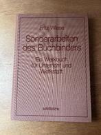 Boekbinden, Boeken, Ophalen of Verzenden, Zo goed als nieuw, Fritz Wiese