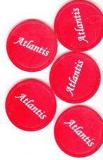 5 munten atlantis nederland, Verzenden, Koningin Beatrix, Euro's