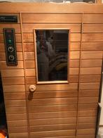 Prachtige 2 p infra rode sauna weinig gebruikt, Ophalen, Zo goed als nieuw, Complete sauna