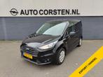 Ford Transit Connect 1.5Tdci 75PK 3 Persoons Trekhaak Airco, Auto's, Voorwielaandrijving, Stof, 4 cilinders, Zwart