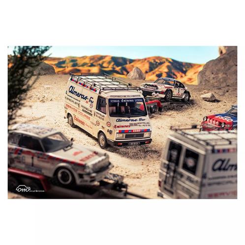 Porsche 911sc +citroën c35 ot374 ottomobile vavb nieuw, Hobby en Vrije tijd, Modelauto's | 1:18, Nieuw, Auto, OttOMobile, Ophalen of Verzenden