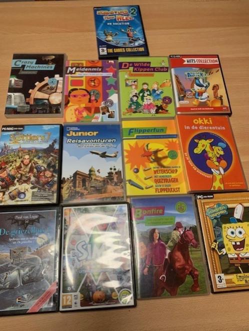 Diverse computerspellen voor kinderen vanaf 6 jaar tot ....., Computers en Software, Educatie- en Cursussoftware, Gebruikt, Windows