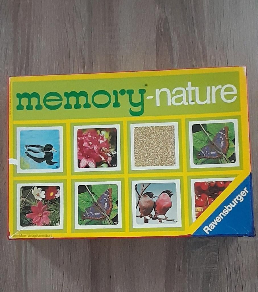 Ravensburger Natuur Memory - Compleet!, Gebruikt, Ophalen of Verzenden, Ravensburger, Een of twee spelers