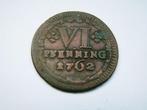 Duitse Staten - MÜNSTER.  6 Pfennig - 1762, Verzenden, Duitsland, Losse munt