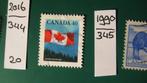 canada no   345, Postzegels en Munten, Postzegels | Amerika, Verzenden, Gestempeld