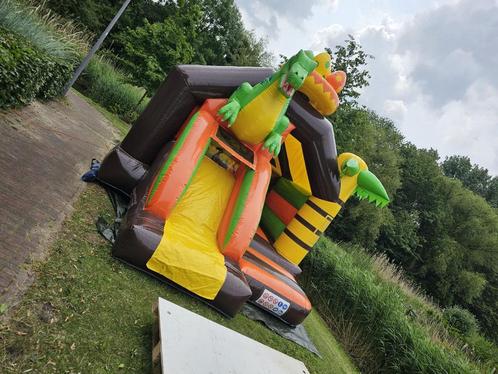 Dino springkussen luchtkussens springkussensverhuur, Hobby en Vrije tijd, Feestartikelen | Verhuur, Ophalen
