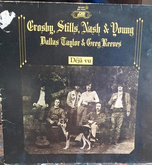 Crosby, Stills, Nash & Young. Taylor & Reeves. Déjà Vu. 1970, Cd's en Dvd's, Vinyl | Rock, Zo goed als nieuw, Poprock, 10 inch