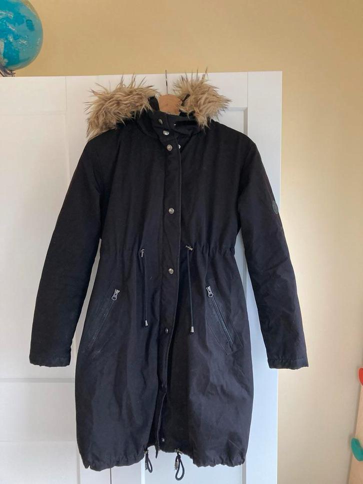 Seraphine Mama Jas MT36, Kleding | Dames, Jassen | Winter, Zo goed als nieuw, Maat 36 (S), Zwart, Ophalen