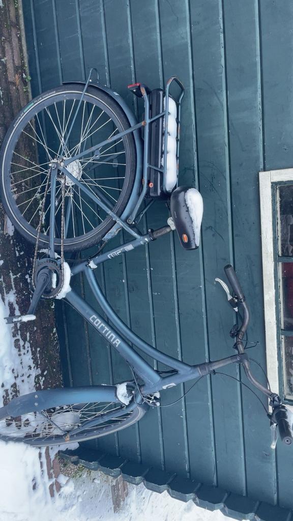 Cortina E-bike - 30km/u - Goedkoop!, Fietsen en Brommers, Elektrische fietsen, Gebruikt, Cortina, 47 tot 51 cm, Minder dan 30 km per accu