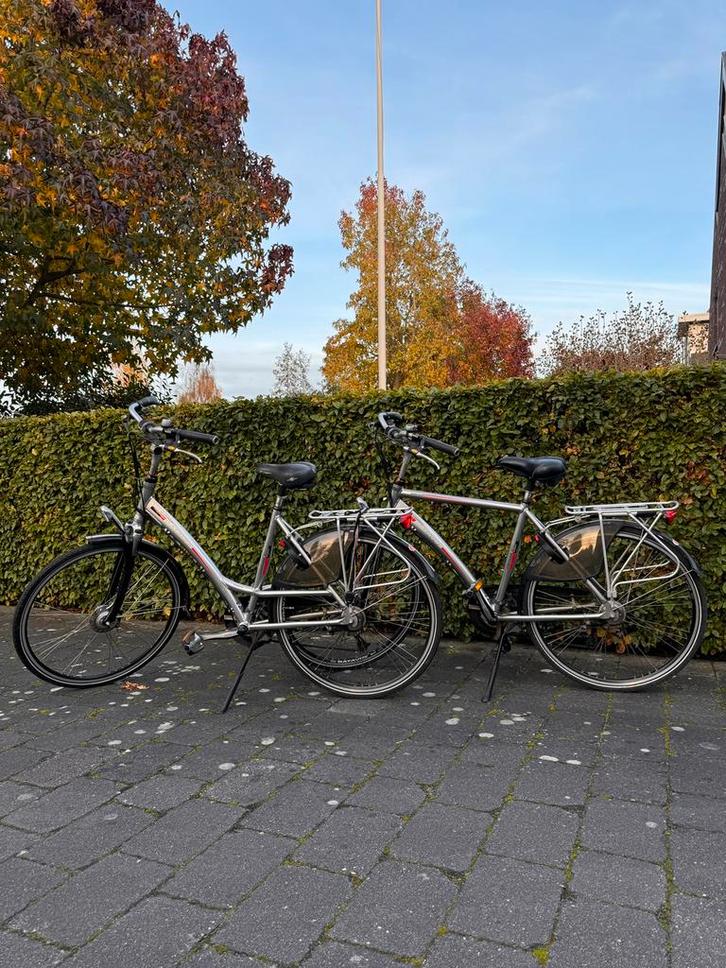 Batavus Compass Heer en Dames toerfiets, Fietsen en Brommers, Fietsen | Heren | Sportfietsen en Toerfietsen, Gebruikt, Batavus