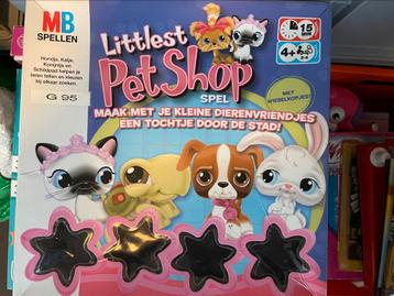 Littlest Pet Shop bordspel met echte leuke poppetjes