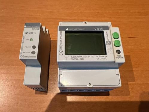 Gossen Metrawatt U189A Energie meter + U180B (M-BUS), Doe-het-zelf en Verbouw, Elektra en Kabels, Zo goed als nieuw, Overige typen