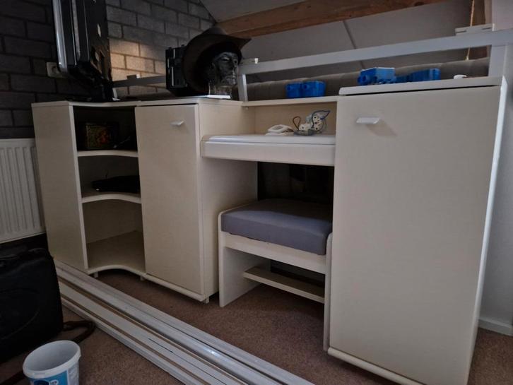 Make up tafel met hoekkast en ladekast, Huis en Inrichting, Tafels | Kaptafels, Ophalen