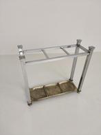 Chrome Art Deco Paraplu-/Wandelstokhouder – Klein Model, Ophalen