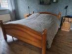 Complete slaapkamer blank eiken, Ophalen, Gebruikt, Tweepersoons