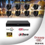 8MP Dahua WizSense Smart Dual Light Full Color IP PoE set, Audio, Tv en Foto, Nieuw, Buitencamera, Ophalen of Verzenden