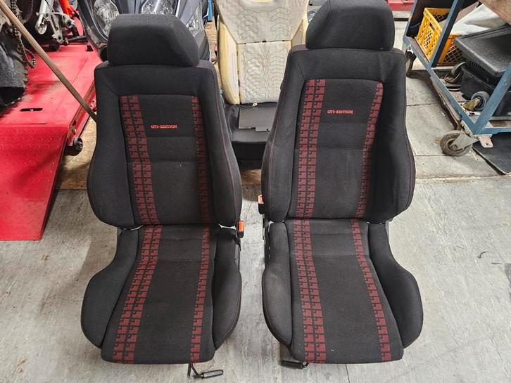 Recaro Gti edition stoelen afkomstig vw golf 3 zeldzaam, Auto-onderdelen, Interieur en Bekleding, Volkswagen, Gebruikt, Ophalen