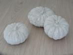 Set van 3 pompoenen / kalebassen van beton (nieuw), Ophalen of Verzenden, Nieuw