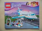Lego Friends 41100 Heartlake's Privéjet, Ophalen of Verzenden, Zo goed als nieuw, Complete set, Lego