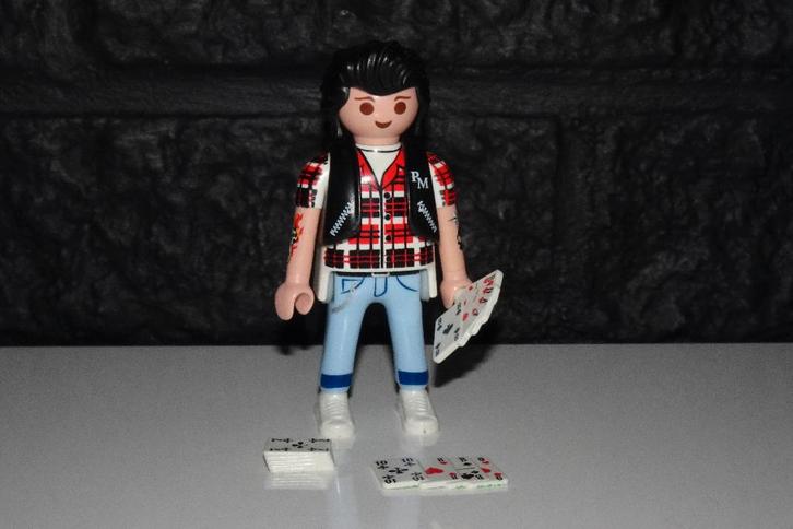 12 - Poker speler 70159 (2 stuks), Kinderen en Baby's, Speelgoed | Playmobil, Gebruikt, Ophalen of Verzenden