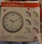 Wandklok hornew, Huis en Inrichting, Woonaccessoires | Klokken, Ophalen of Verzenden, Nieuw, Analoog, Wandklok