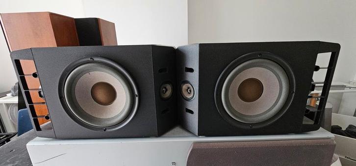 Zwarte Bose 301 serie 4met Muurbeugels, Audio, Tv en Foto, Luidsprekers, Zo goed als nieuw, Front, Rear of Stereo speakers, 120 watt of meer