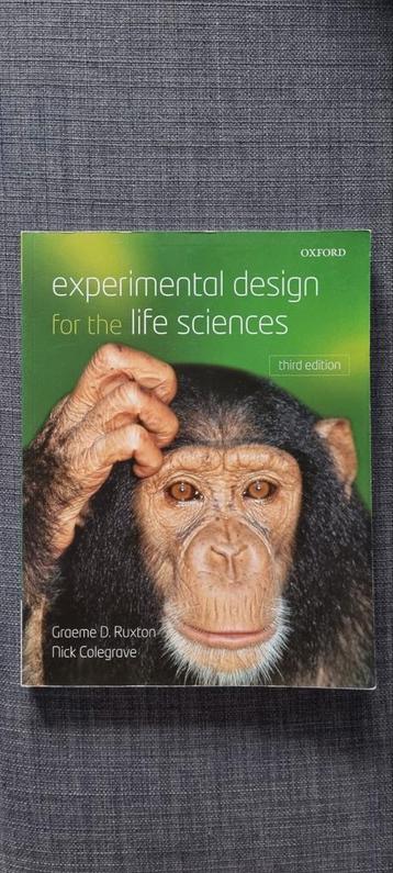 Experimental Design for the Life Sciences  beschikbaar voor biedingen