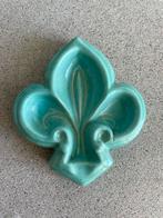 Franse lelie Scouting turquoise bakje asbak geglazuurd, Verzamelen, Ophalen of Verzenden, Zo goed als nieuw