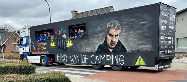 Carnavals Wagen, Hobby en Vrije tijd, Feestartikelen, Versiering, Carnaval, Ophalen