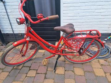 Rode Kinderfiets  beschikbaar voor biedingen