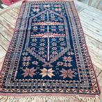 Vintage handgeknoopt perzisch tapijt 76x130 cm, Ophalen of Verzenden