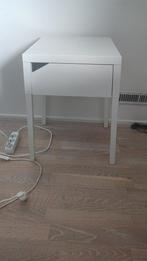 Witte Nachtkastje met Lade, Ophalen