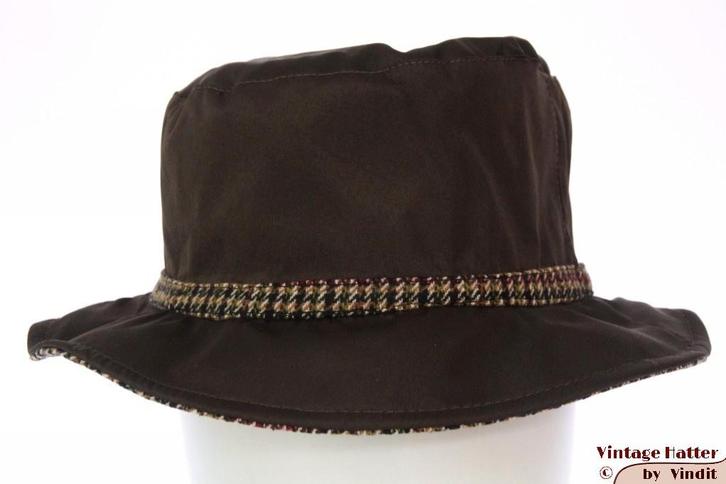 buckethat Vissershoed Hawkins donker bruin 56, 57, 58 nieuw, Kleding | Dames, Hoeden en Petten, Nieuw, Hoed, 56 of 57 cm (M, 7 of 7⅛ inch)